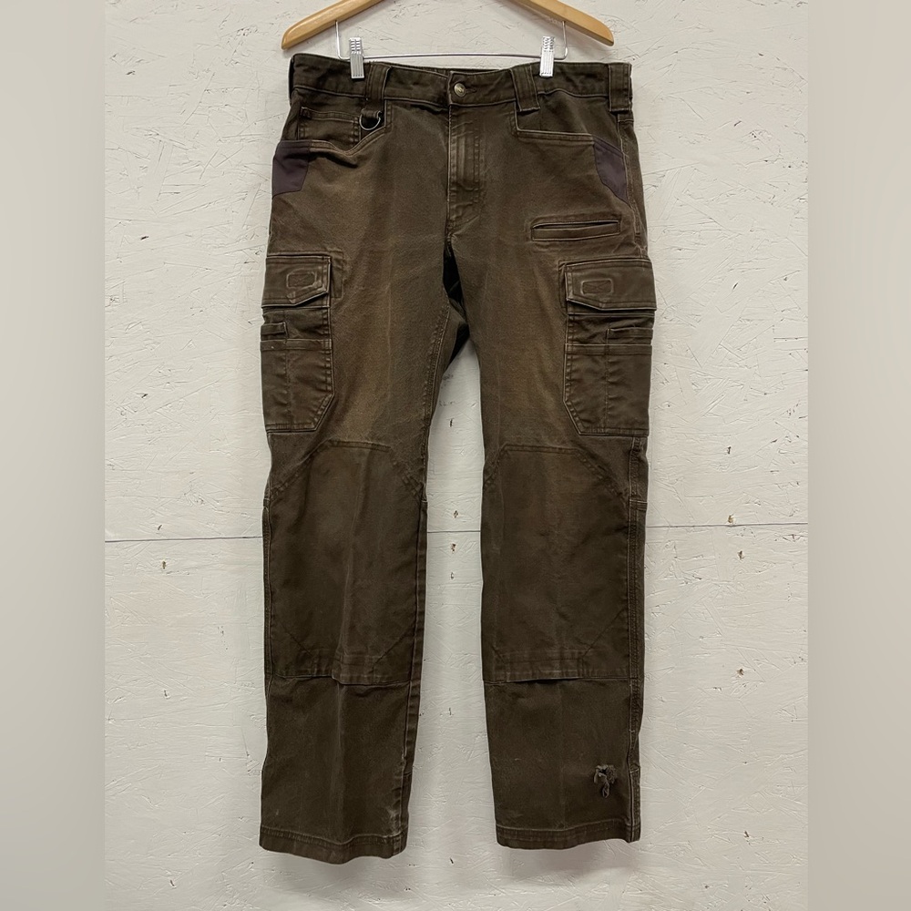 The Noble Outfitters FullFlexx™ HD Hammer Drill™ Cargo Canvas Pant, Size 36X32